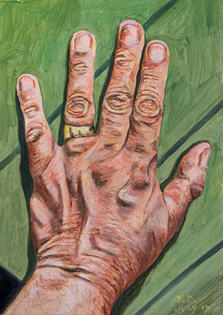 Self Portrait - Left Hand